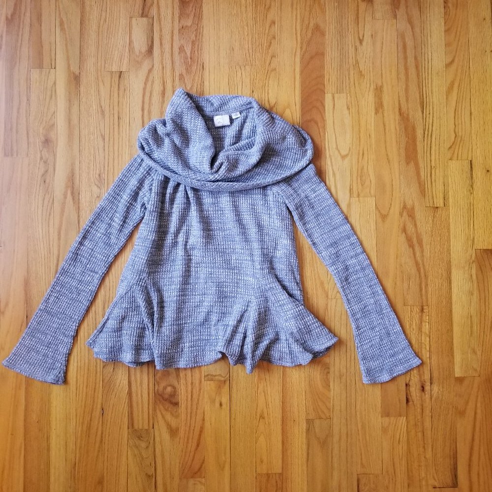 Anthropologie Cowl Neck Sweater